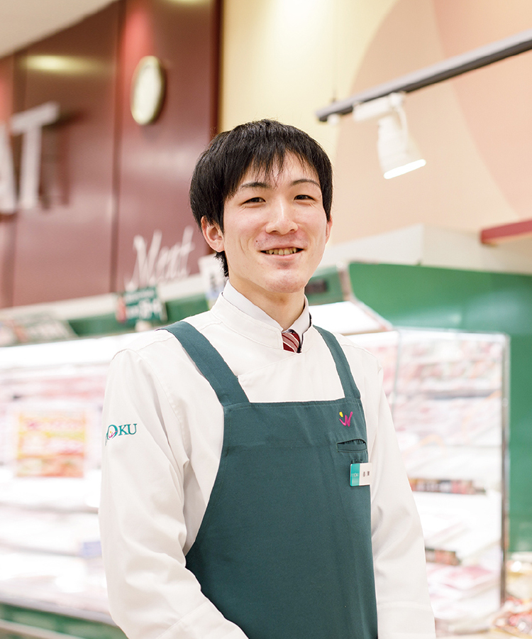 精肉部門担当 畠澤 淳也｜株式会社 伊徳